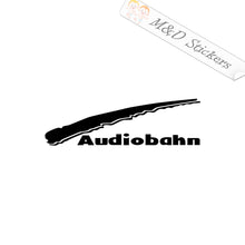 2x Audiobahn Vinyl Decal Sticker Different colors & size for Cars/Bikes/Windows