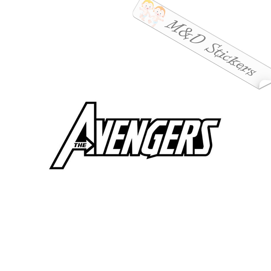 2x Avengers Vinyl Decal Sticker Different colors & size for Cars