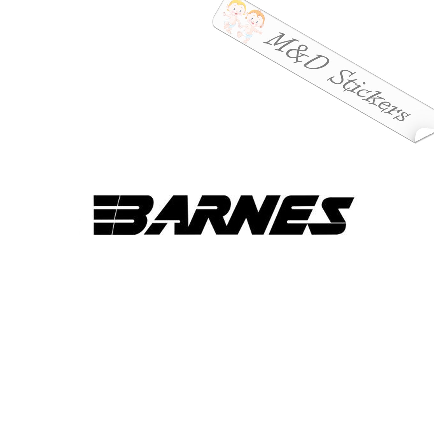 2x Barnes bullets Vinyl Decal Sticker Different colors & size for Cars/Bikes/Windows