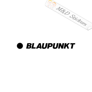 2x Blaupunkt Vinyl Decal Sticker Different colors & size for Cars/Bikes/Windows