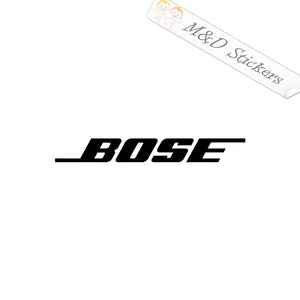2x Bose Vinyl Decal Sticker Different colors & size for Cars/Bikes/Windows
