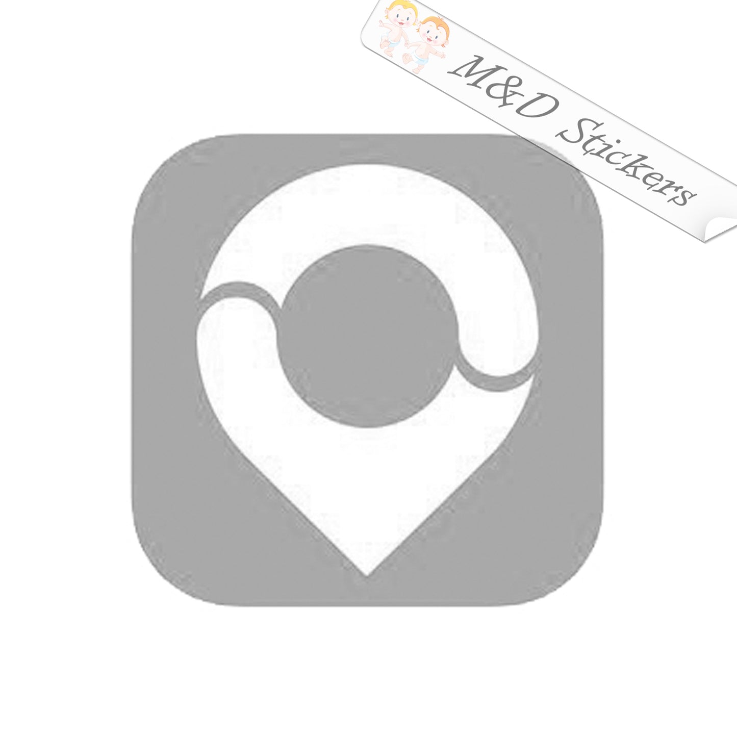 VIA logo (4.5" - 30") Vinyl Decal in Different colors & size for Cars/Bikes/Windows