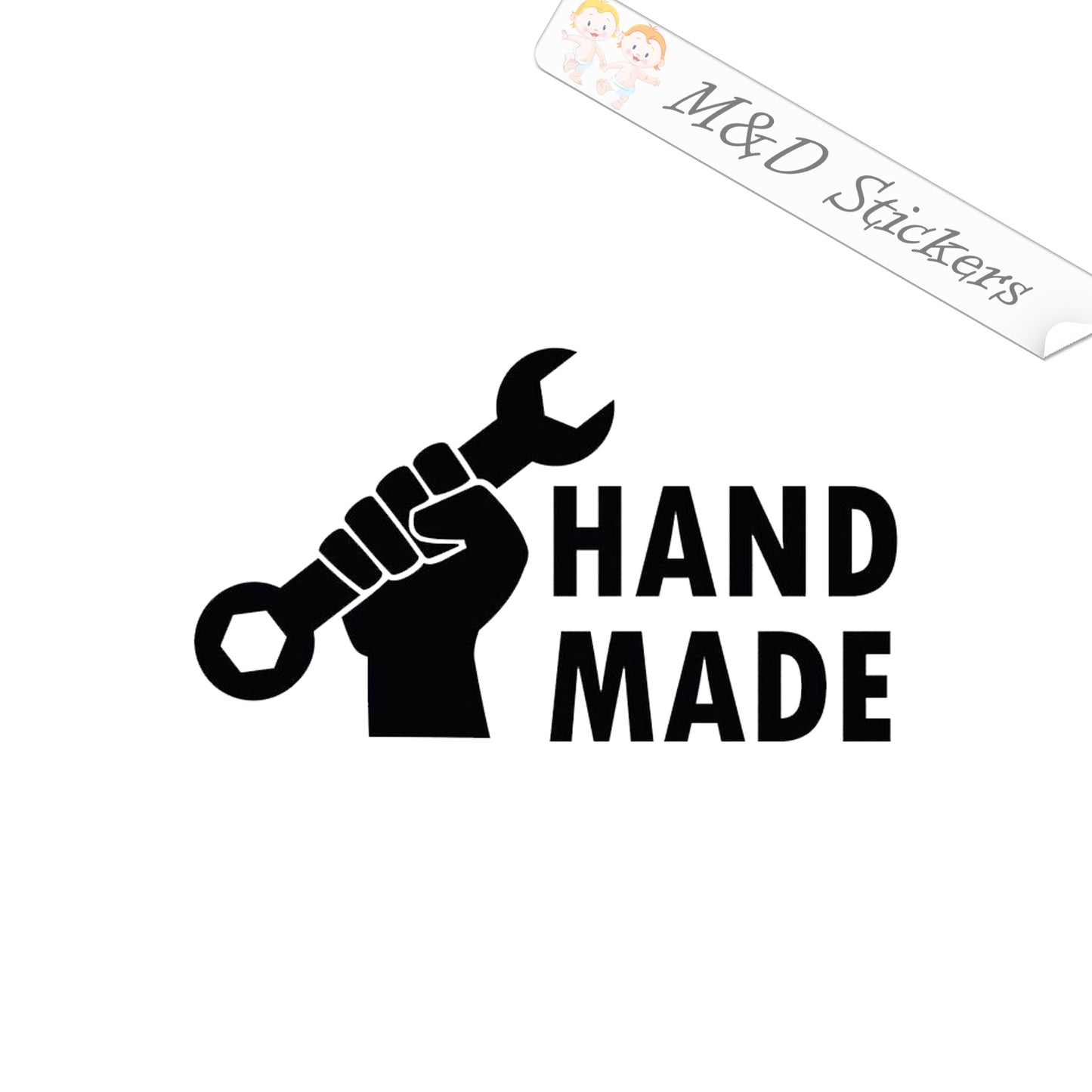 2x Built not bought Handmade Vinyl Decal Sticker Different colors & size for Cars/Bikes/Windows