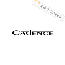 2x Cadence Vinyl Decal Sticker Different colors & size for Cars/Bikes/Windows