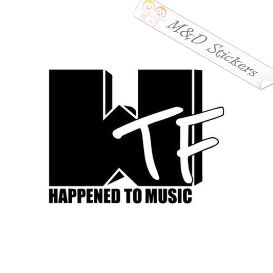 2x WTF MTV Vinyl Decal Sticker Different colors & size for Cars/Bikes/Windows