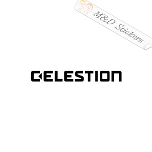 2x Celestion Vinyl Decal Sticker Different colors & size for Cars/Bikes/Windows