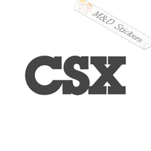 CSX Transportation Logo (4.5" - 30") Vinyl Decal in Different colors & size for Cars/Bikes/Windows