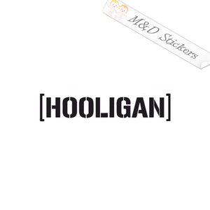 2x Funny Hooligan Vinyl Decal Sticker Different colors & size for Cars ...