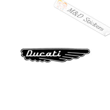 2x Ducati Logo Vinyl Decal Sticker Different colors & size for Cars/Bikes/Windows