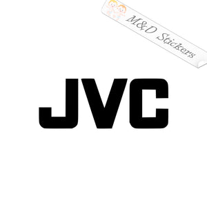 2x JVC Vinyl Decal Sticker Different colors & size for Cars/Bikes/Windows