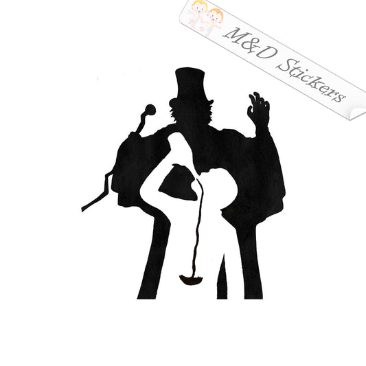 Dr Jekyll & Mr Hyde Face (4.5" - 30") Vinyl Decal in Different colors & size for Cars/Bikes/Windows