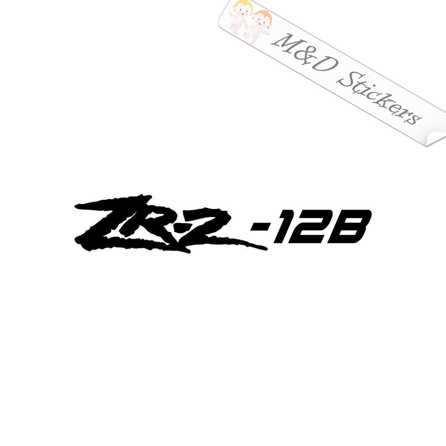 Chevy ZR2-12B (4.5" - 30") Vinyl Decal in Different colors & size for Cars/Bikes/Windows