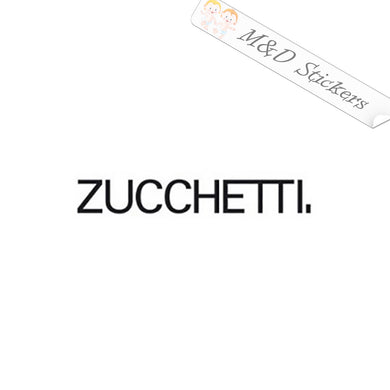 2x Zucchetti Logo Vinyl Decal Sticker Different colors & size for Cars/Bikes/Windows