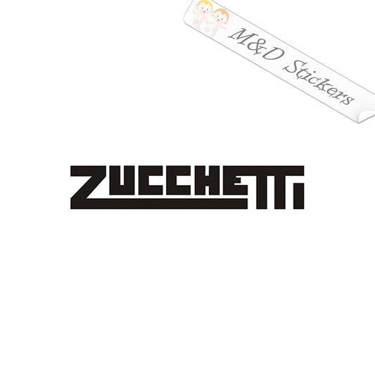 2x Zucchetti Logo Vinyl Decal Sticker Different colors & size for Cars/Bikes/Windows