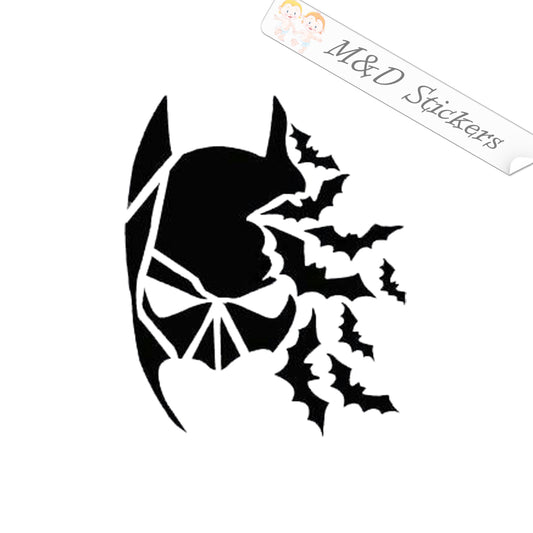 2x Batman Vinyl Decal Sticker Different colors & size for Cars/Bikes/Windows