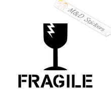 Fragile (4.5" - 30") Vinyl Decal in Different colors & size for Cars/Bikes/Windows