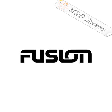 2x Fusion Vinyl Decal Sticker Different colors & size for Cars/Bikes/Windows