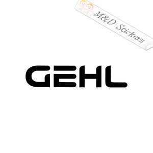 Gehl Construction Logo (4.5" - 30") Vinyl Decal in Different colors & size for Cars/Bikes/Windows