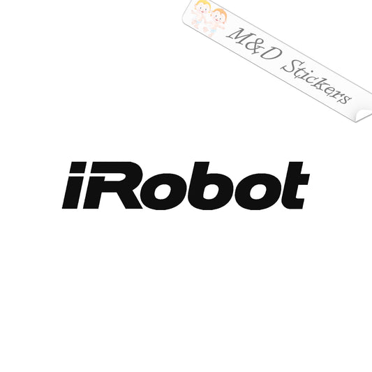 iRobot vacuum Logo (4.5" - 30") Vinyl Decal in Different colors & size for Cars/Bikes/Windows