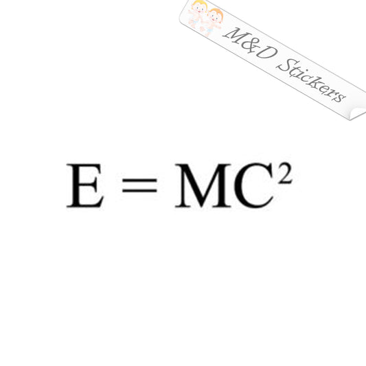 Energy formula (4.5" - 30") Vinyl Decal in Different colors & size for Cars/Bikes/Windows