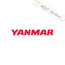 Yanmar logo (4.5" - 30") Vinyl Decal in Different colors & size for Cars/Bikes/Windows