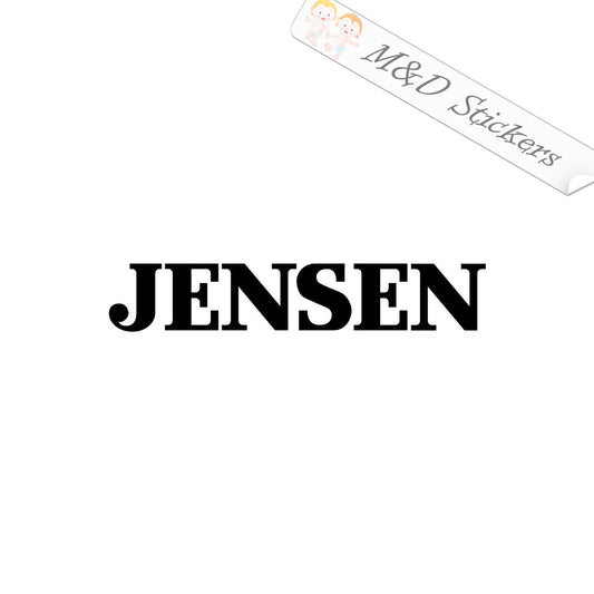 2x Jensen Vinyl Decal Sticker Different colors & size for Cars/Bikes/Windows