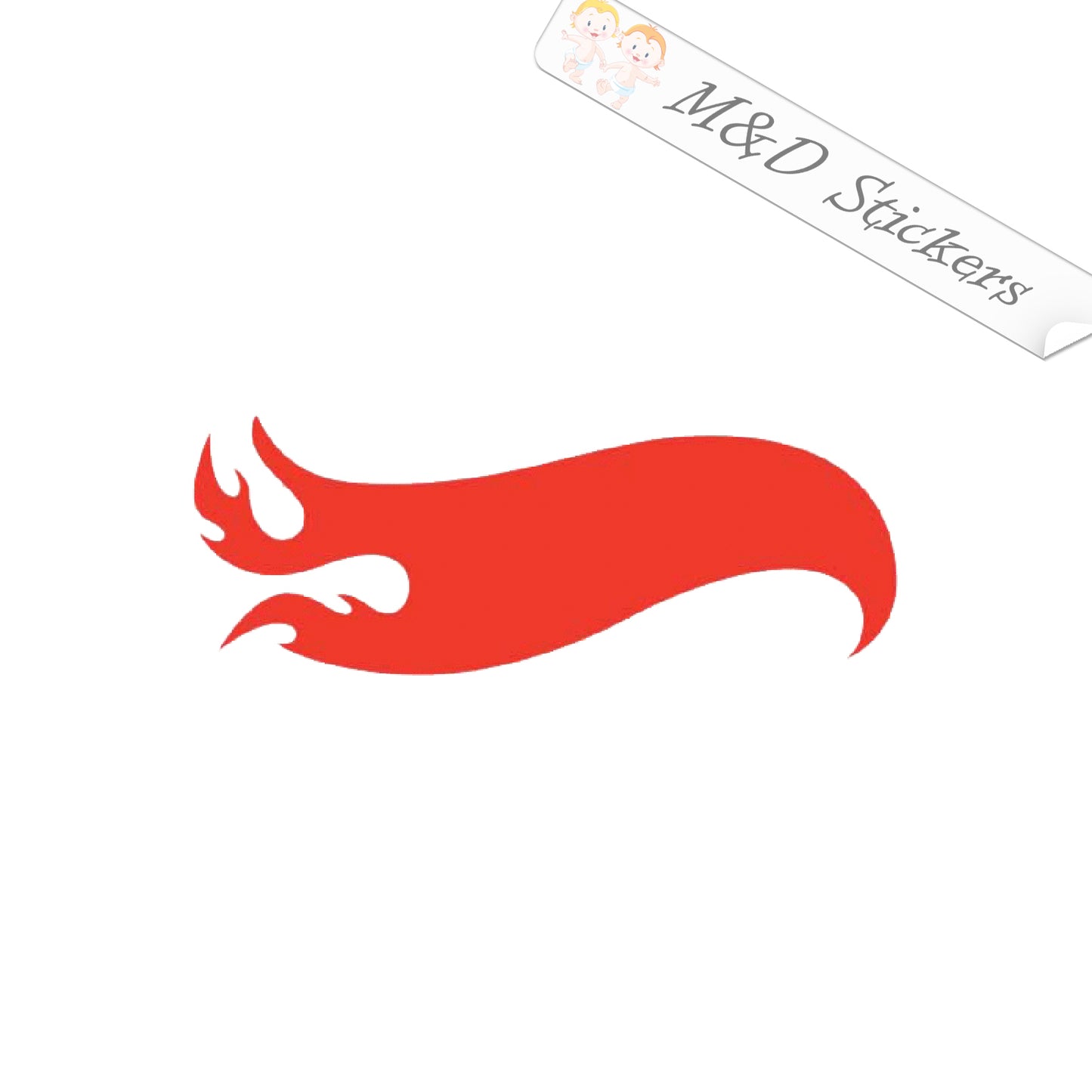 2x Hot wheels toy cars blank banner Vinyl Decal Sticker Different colors & size for Cars/Bikes/Windows