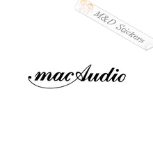 2x Mac Audio Vinyl Decal Sticker Different colors & size for Cars/Bikes/Windows