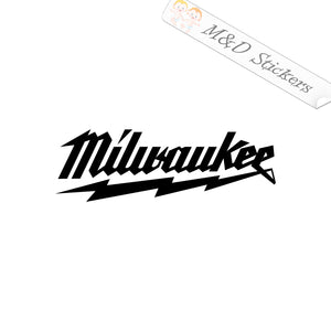 Milwaukee Tools Vintage 1955 Logo (4.5" - 30") Vinyl Decal in Different colors & size for Cars/Bikes/Windows