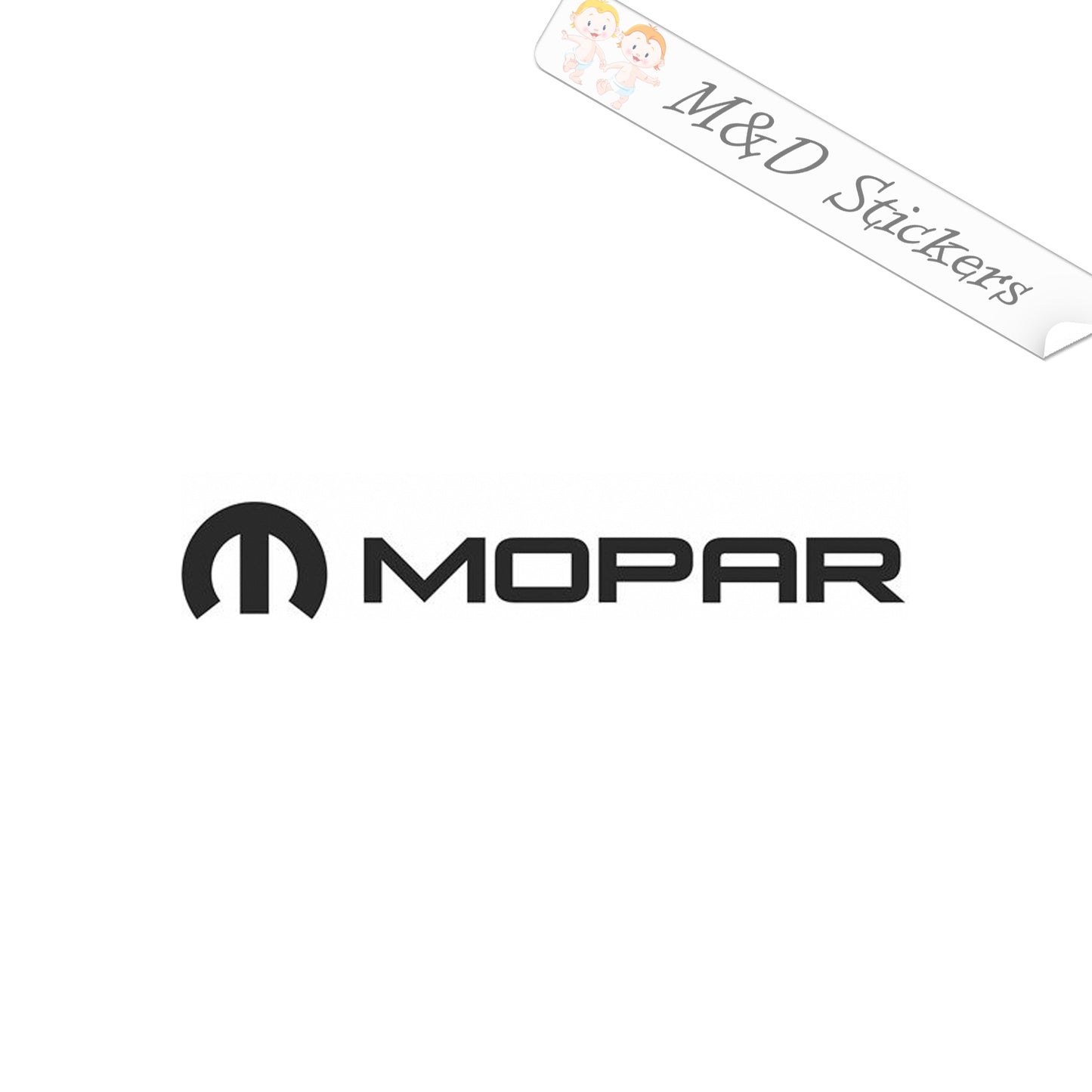Mopar (4.5" - 30") Vinyl Decal in Different colors & size for Cars/Bikes/Windows