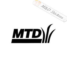 MTD Lawn mowers logo (4.5" - 30") Vinyl Decal in Different colors & size for Cars/Bikes/Windows