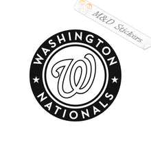 2x Washington Nationals Vinyl Decal Sticker Different colors & size for Cars/Bikes/Windows