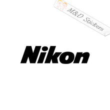 2x Nikon Logo Vinyl Decal Sticker Different colors & size for Cars/Bikes/Windows