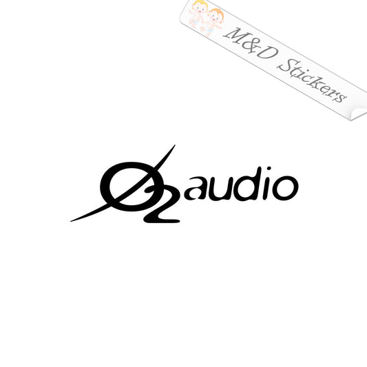 2x Oxygen 02 Vinyl Decal Sticker Different colors & size for Cars/Bikes/Windows