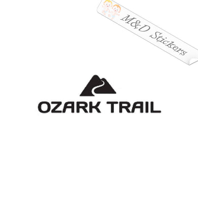 2x Ozark Trail Logo Vinyl Decal Sticker Different colors & size for Cars/Bikes/Windows
