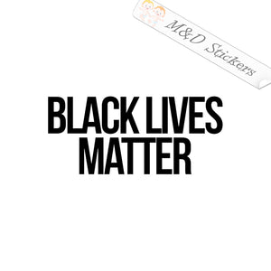 2x Black lives matter Vinyl Decal Sticker Different colors & size for Cars/Bikes/Windows