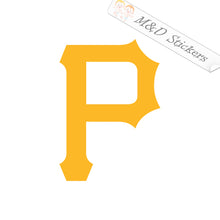 2x Pittsburgh Pirates Vinyl Decal Sticker Different colors & size for Cars/Bikes/Windows