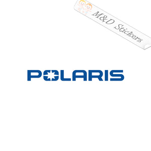 2x Polaris Logo Vinyl Decal Sticker Different colors & size for Cars/Bikes/Windows