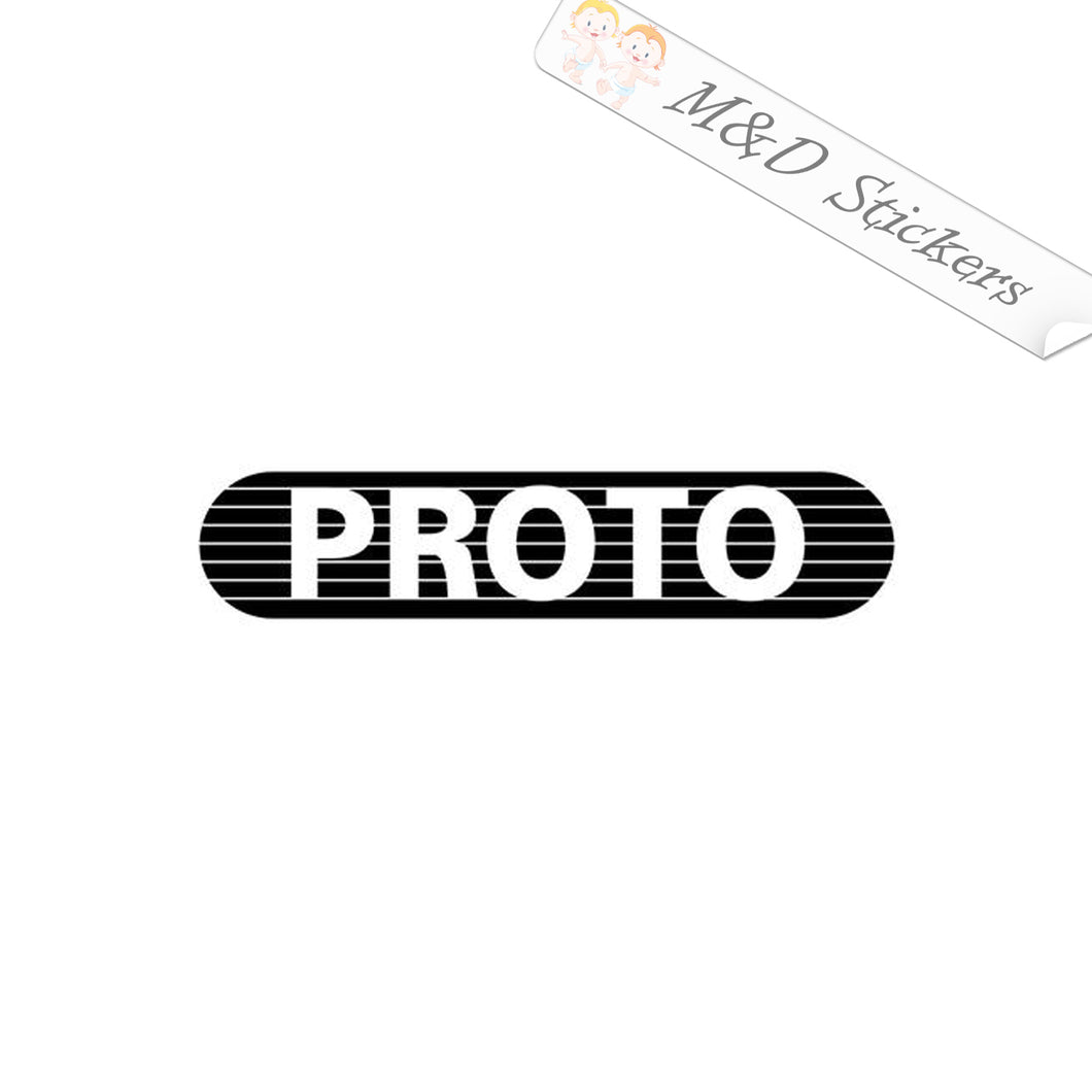 2x Proto Tools Logo Vinyl Decal Sticker Different colors & size for Cars/Bikes/Windows