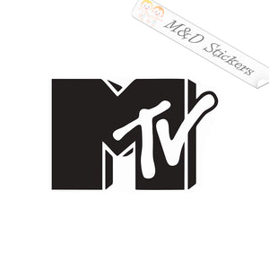 2x MTV Vinyl Decal Sticker Different colors & size for Cars/Bikes/Windows