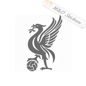 English PL Liverpool Football Club Soccer Logo (4.5" - 30") Decal in Different colors & size for Cars/Bikes/Windows