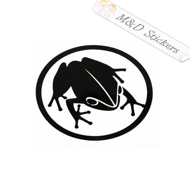 2x Coqui Frog Puerto Rico Vinyl Decal Sticker Different colors & size for Cars/Bikes/Windows