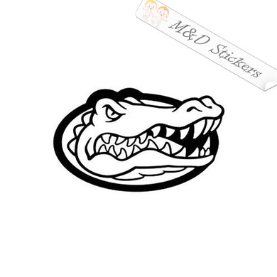 2x Florida Gators Logo Vinyl Decal Sticker Different colors & size for Cars/Bikes/Windows