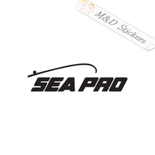 2x Sea Pro Boats Logo Vinyl Decal Sticker Different colors & size for Cars/Bikes/Windows