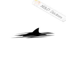 Shark fin (4.5" - 30") Vinyl Decal in Different colors & size for Cars/Bikes/Windows