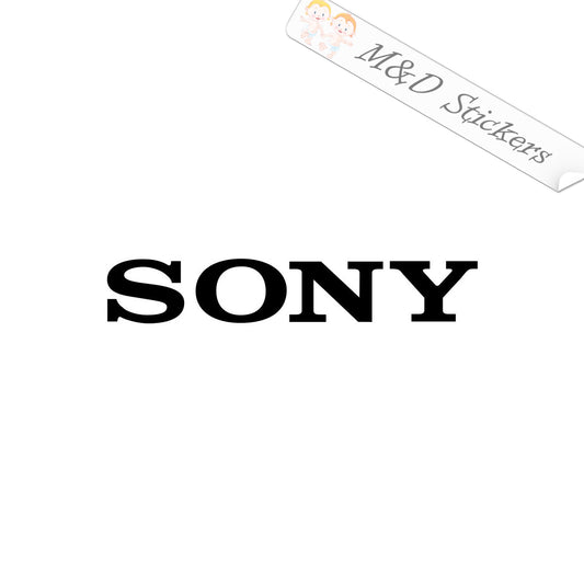 2x Sony Vinyl Decal Sticker Different colors & size for Cars/Bikes/Windows