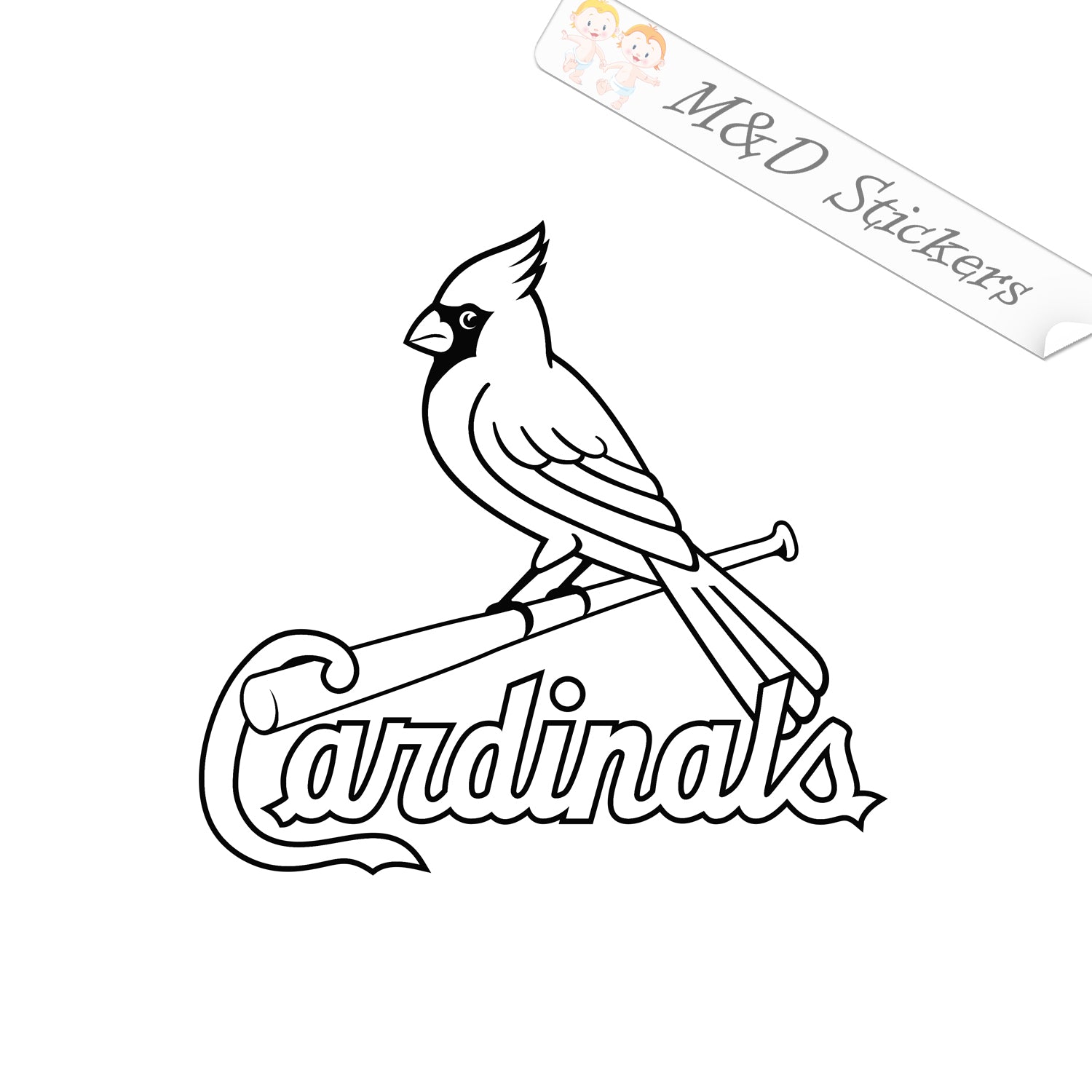 2x St. Louis Cardinals logo Vinyl Decal Sticker Different colors & siz ...