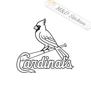 2x St. Louis Cardinals logo Vinyl Decal Sticker Different colors & size for Cars/Bikes/Windows