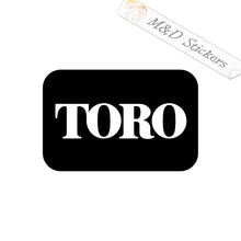 2x Toro Logo Vinyl Decal Sticker Different colors & size for Cars/Bikes/Windows
