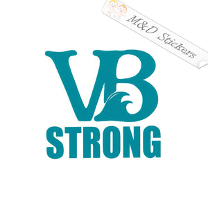 Virginia Beach VBStrong (4.5" - 30") Vinyl Decal in Different colors & size for Cars/Bikes/Windows